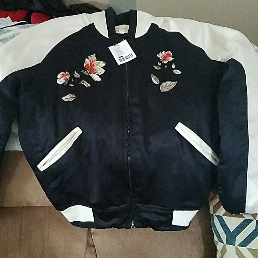 Silence + noise bomber jacket